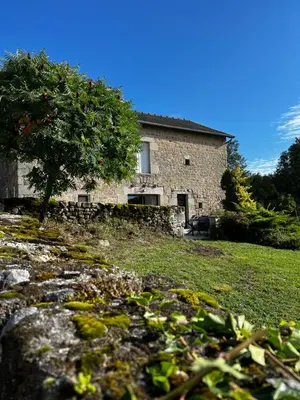 Jardin de l'établissement Gîte Creuse