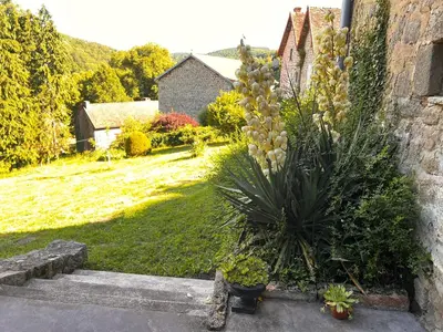 Jardin de l'établissement Gîte Creuse