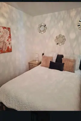 Un ou plusieurs lits dans un hébergement de l'établissement Appartement 2-4 pers