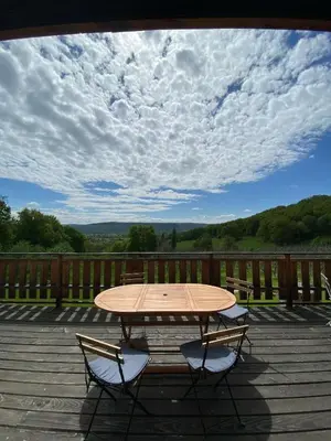 Paysage naturel près de la maison de vacances