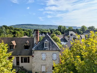 Paysage naturel près de la maison de vacances
