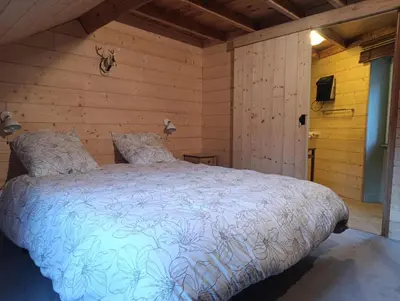 Un ou plusieurs lits dans un hébergement de l'établissement La villa de l'Angle - Maison familiale de charme - jusqu'à 10 voyageurs