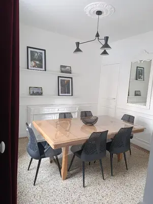 Plan de l'établissement La villa de l'Angle - Maison familiale de charme - jusqu'à 10 voyageurs