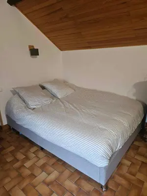 Un ou plusieurs lits dans un hébergement de l'établissement Le fournil à Mïette