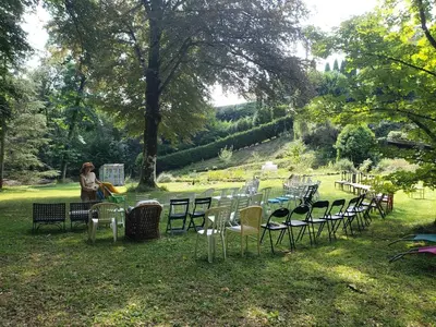 Jardin de l'établissement 3 Apts Moulin SAGE