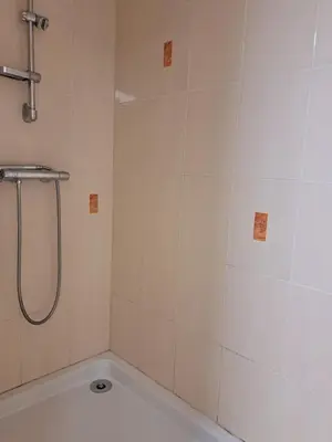 Salle de bains dans l'établissement Au doux refuge