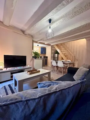 Télévision ou salle de divertissement dans l'établissement Brive Republique