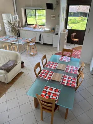 Coin salon dans l'établissement Le Mouton Chic