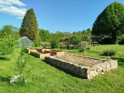 Jardin de l'établissement Terre de Plaisirs