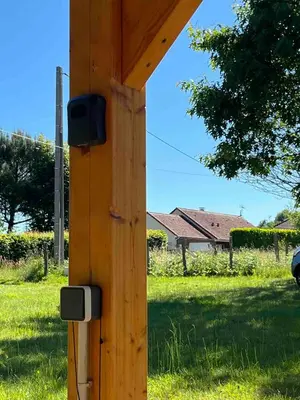 Jardin de l'établissement Cabane de Mardil