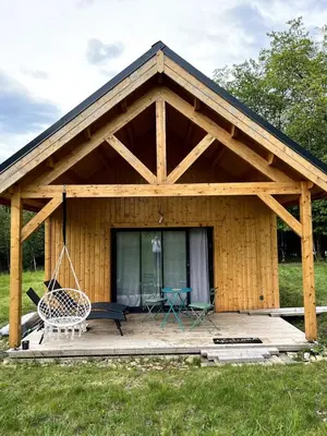 Jardin de l'établissement Cabane de Mardil