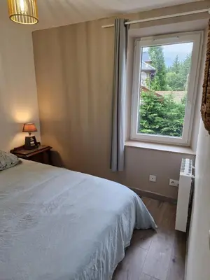 Un ou plusieurs lits dans un hébergement de l'établissement La Bergerie du Bois Rozet