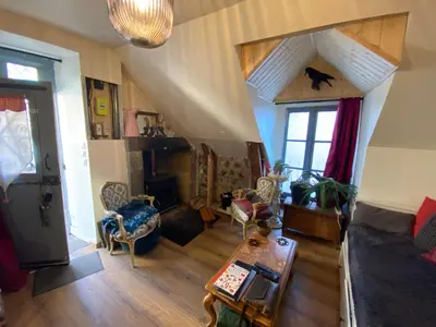 Coin salon dans l'établissement Coco Bonnevie