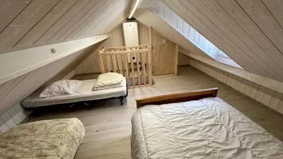 Un ou plusieurs lits dans un hébergement de l'établissement Les Myrtilles Le Mont Dore 6pers