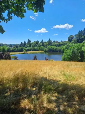 Paysage naturel près de la maison de vacances