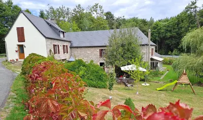Jardin de l'établissement Le Moulin d'Hélène