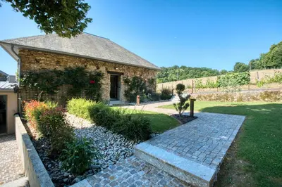 Jardin de l'établissement La Grange de Louvadour