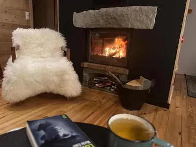Plan de l'établissement Le 36 Chalet 6 pers Le Mont-Dore Sauna Ski Hiking
