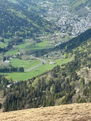 Paysage naturel près de le chalet