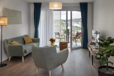 Coin salon dans l'établissement DOMITYS - Galia