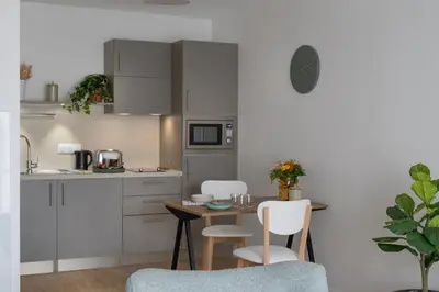 Cuisine ou kitchenette dans l'établissement DOMITYS - Galia