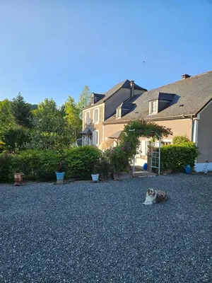 Jardin de l'établissement Chambres hôtes du Pont Lafont