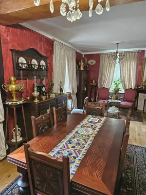 Coin salon dans l'établissement Chambres hôtes du Pont Lafont