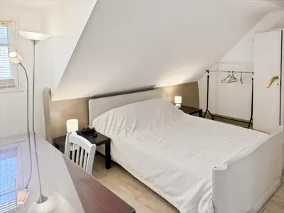 Un ou plusieurs lits dans un hébergement de l'établissement La maison Hortensias Vic-Sur-Cère - 6pers