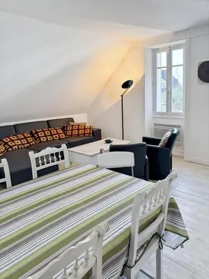 Télévision ou salle de divertissement dans l'établissement La maison Hortensias Vic-Sur-Cère - 6pers