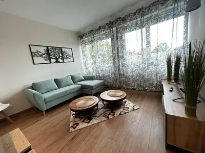 Coin salon dans l'établissement La Suite Chataîgner, chic et calme