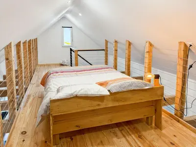 Un ou plusieurs lits dans un hébergement de l'établissement Maison au cœur de la vallée du Cantal - 2pers