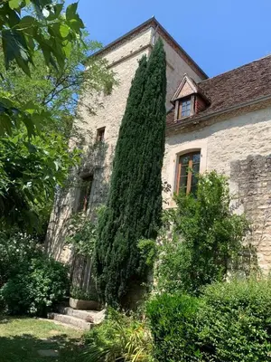 Jardin de l'établissement Residence with pool and tennis - Saint Sozy