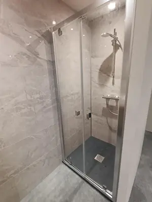 Salle de bains dans l'établissement L'Etable de Boissadel
