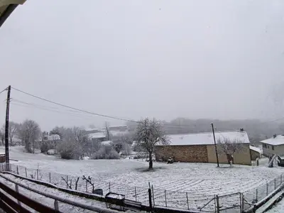 L'établissement L'Etable de Boissadel en hiver
