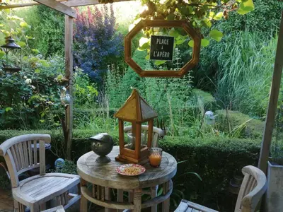 Jardin de l'établissement La maison o kiwis