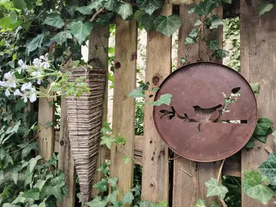 Jardin de l'établissement La maison o kiwis
