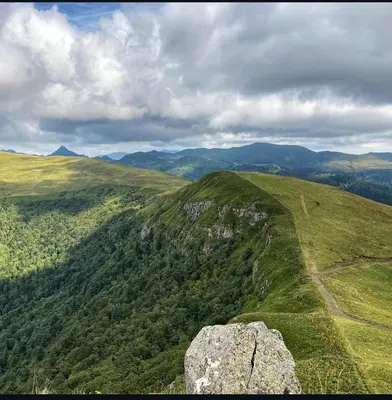 Paysage naturel près de la maison de vacances