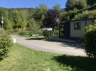 Paysage naturel près de le camping