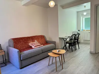 Coin salon dans l'établissement Le Cocon