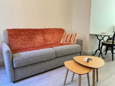 Coin salon dans l'établissement Le Cocon