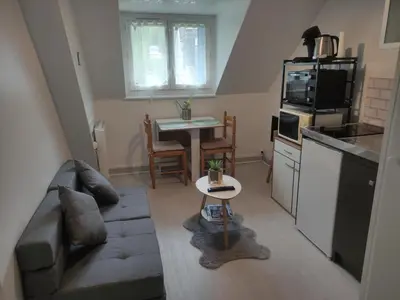 Cuisine ou kitchenette dans l'établissement Villa Lumière