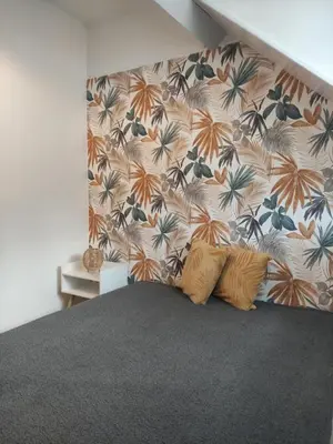 Coin salon dans l'établissement Villa Lumière