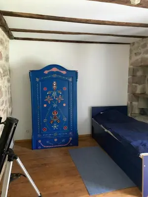 Coin salon dans l'établissement Maison D'Augusta