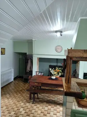 Un ou plusieurs lits dans un hébergement de l'établissement Villa périgourdine avec piscine