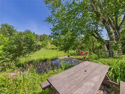 Paysage naturel près de la maison de vacances