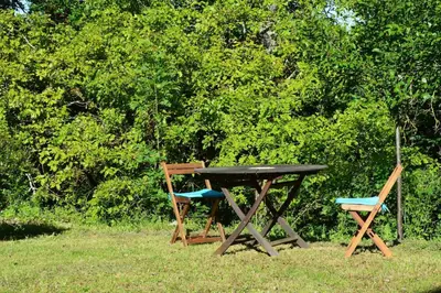 Jardin de l'établissement Gîte de charme piscine privée à Martel