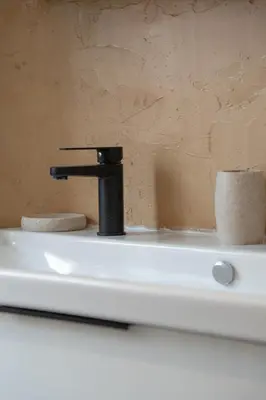 Salle de bains dans l'établissement La Marquise des Anges