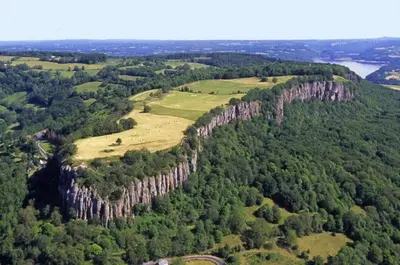 Paysage naturel près de la maison de vacances