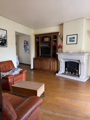 Coin salon dans l'établissement Maison au cœur de ville