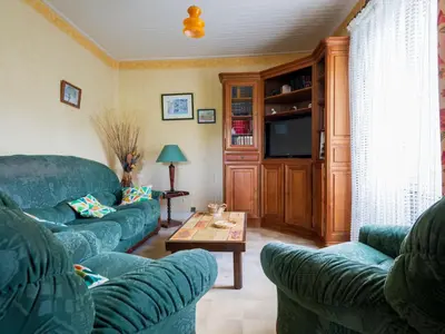 Coin salon dans l'établissement Holiday Home Redondel by Interhome